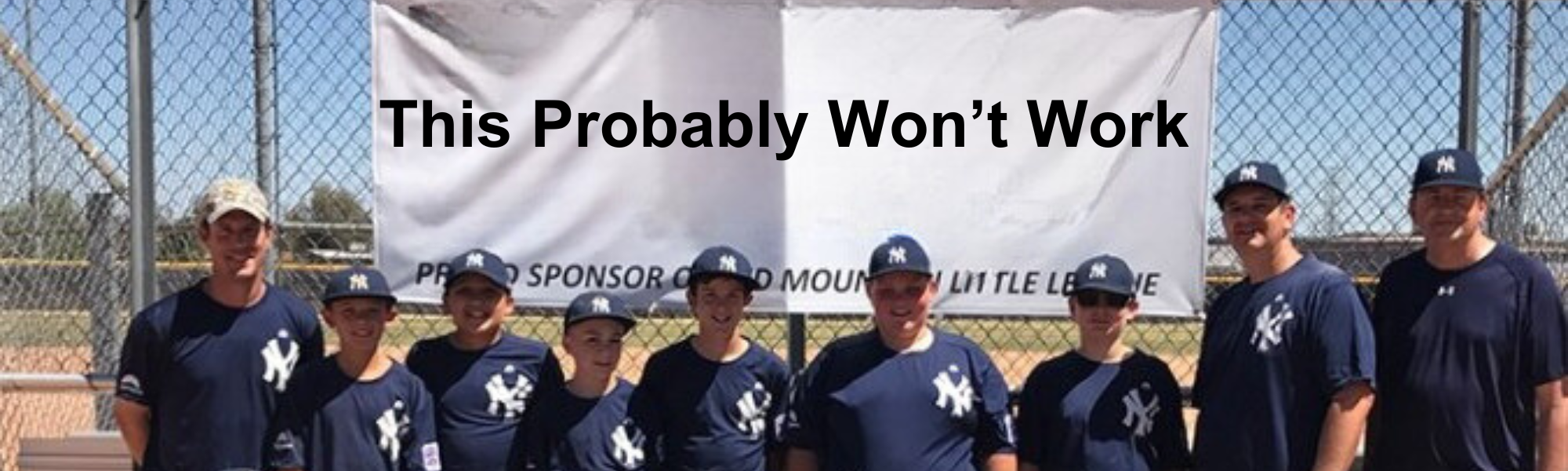 Why you shouldn't sponsor your local little league as a local business 