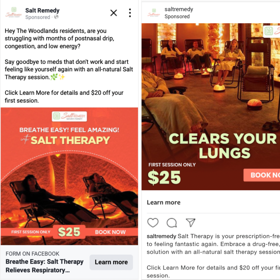 How to run ads for your local salt therapy business