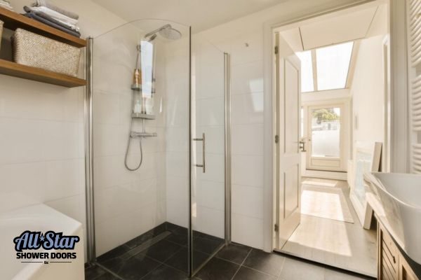 glass shower door glass shower door