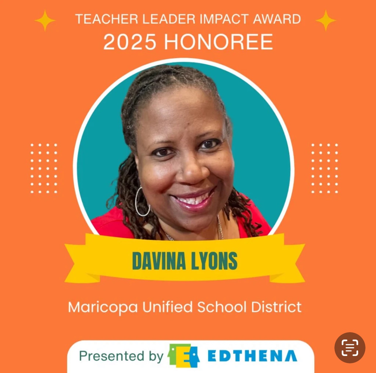 🏆 A Moment of Impact: What Winning the 2025 Teacher Leader Award Taught Me About Resilience