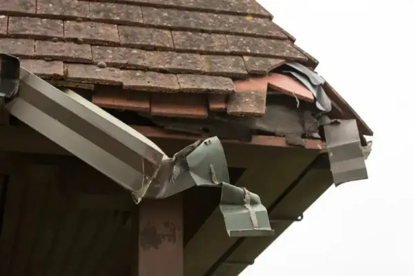 Damaged Roof Damaged Roof