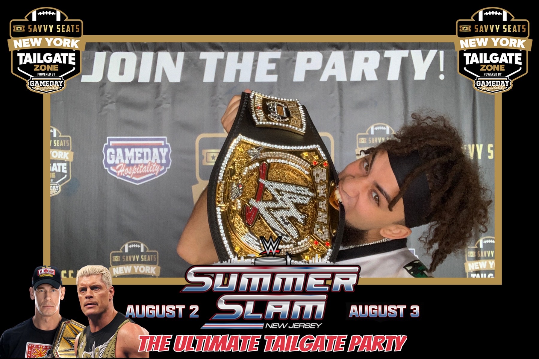 Savvy Seats SummerSlam Tailgate