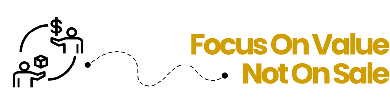 Focus On Value Not On Sale, Government Relationships, GovCon Tips Focus On Value Not On Sale, Government Relationships, GovCon Tips