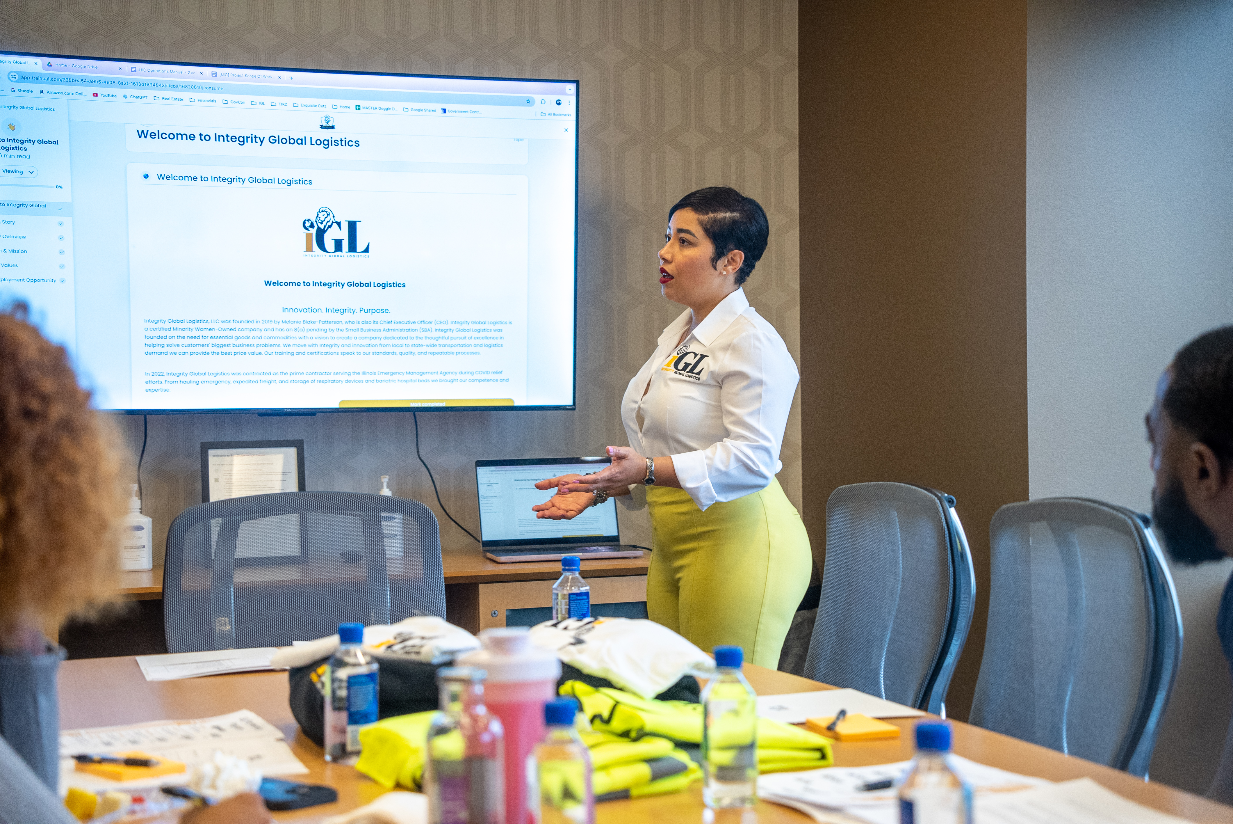 Integrity Global Logistics, Chicago WOSB, Women-owned, Team Integrity