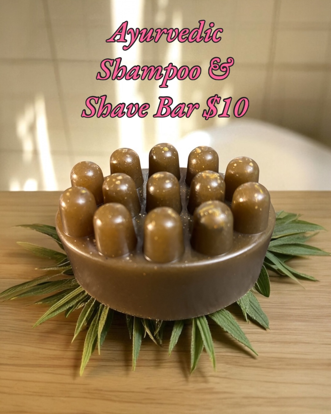 Ayurvedic Shampoo & Shave Bar