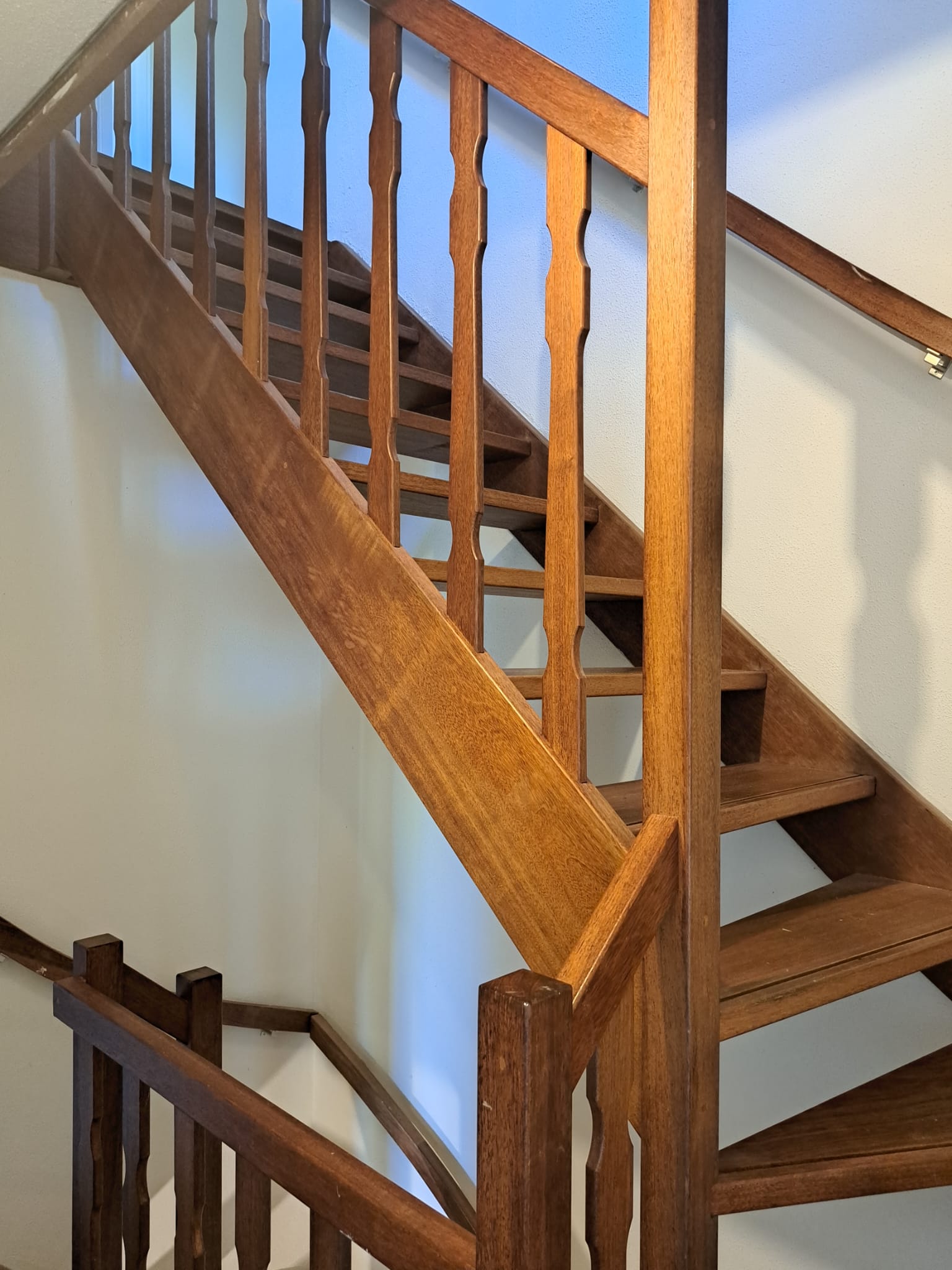 Trap schilderen niet altijd even makkelijk