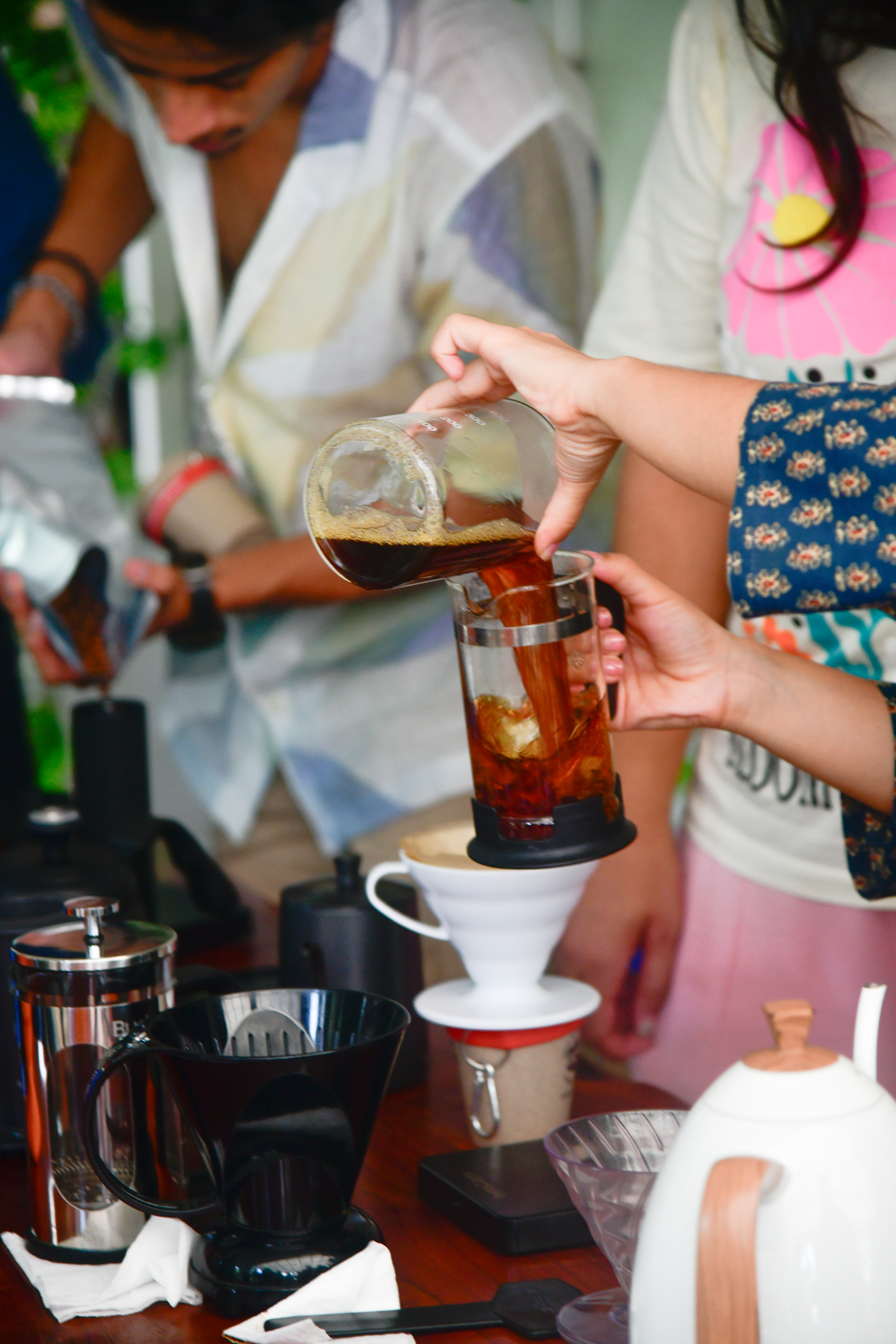 A photo from the Bean to Brews coffee workshop
