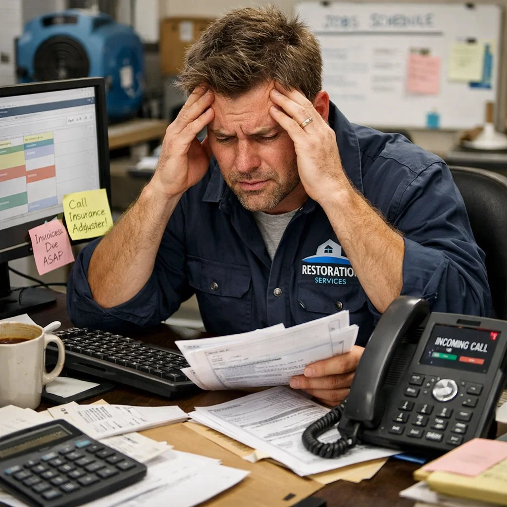 A high stakes industry like home restoration can't afford to miss out on calls. A high stakes industry like home restoration can't afford to miss out on calls.