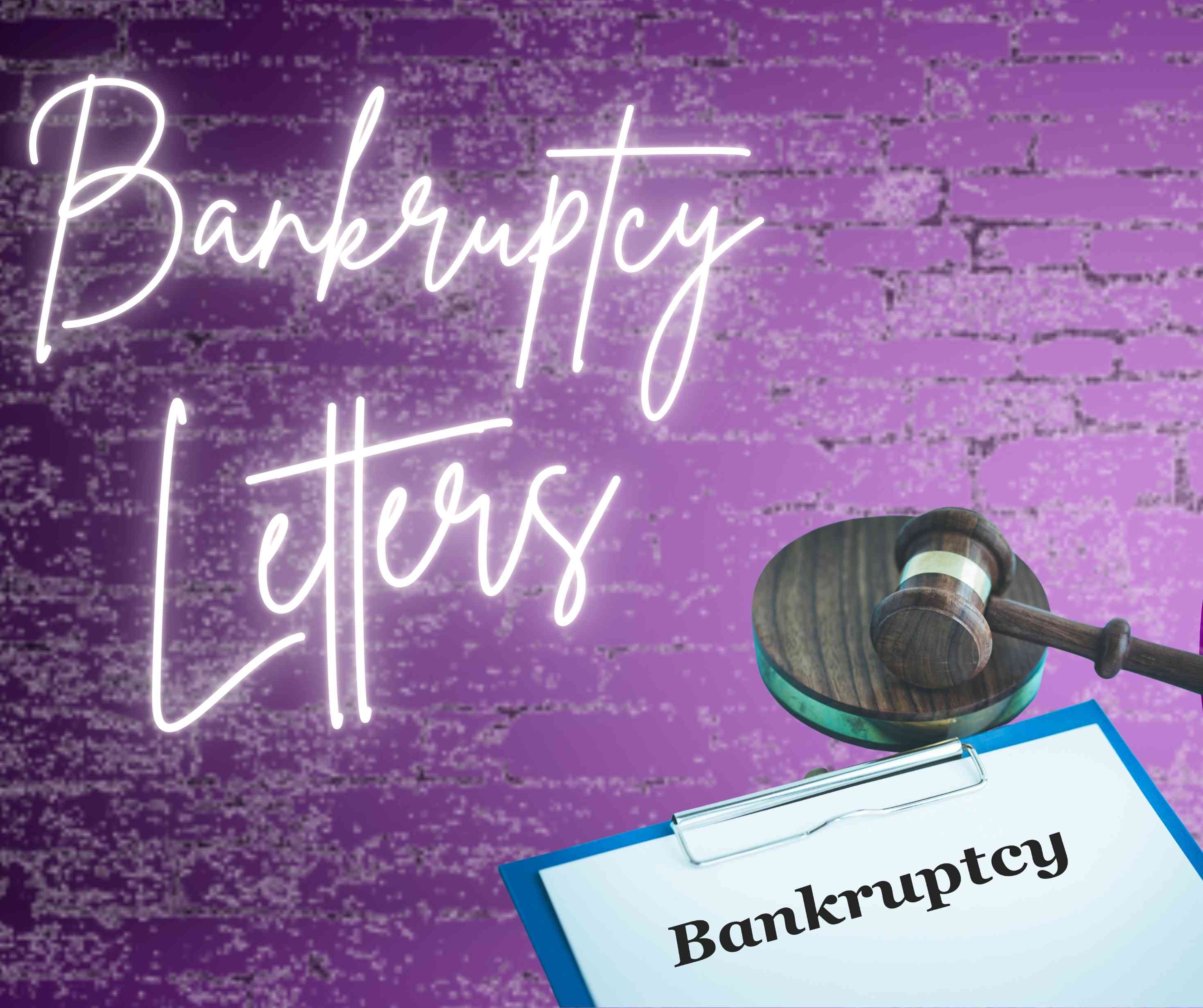 Bankruptcy Letters
