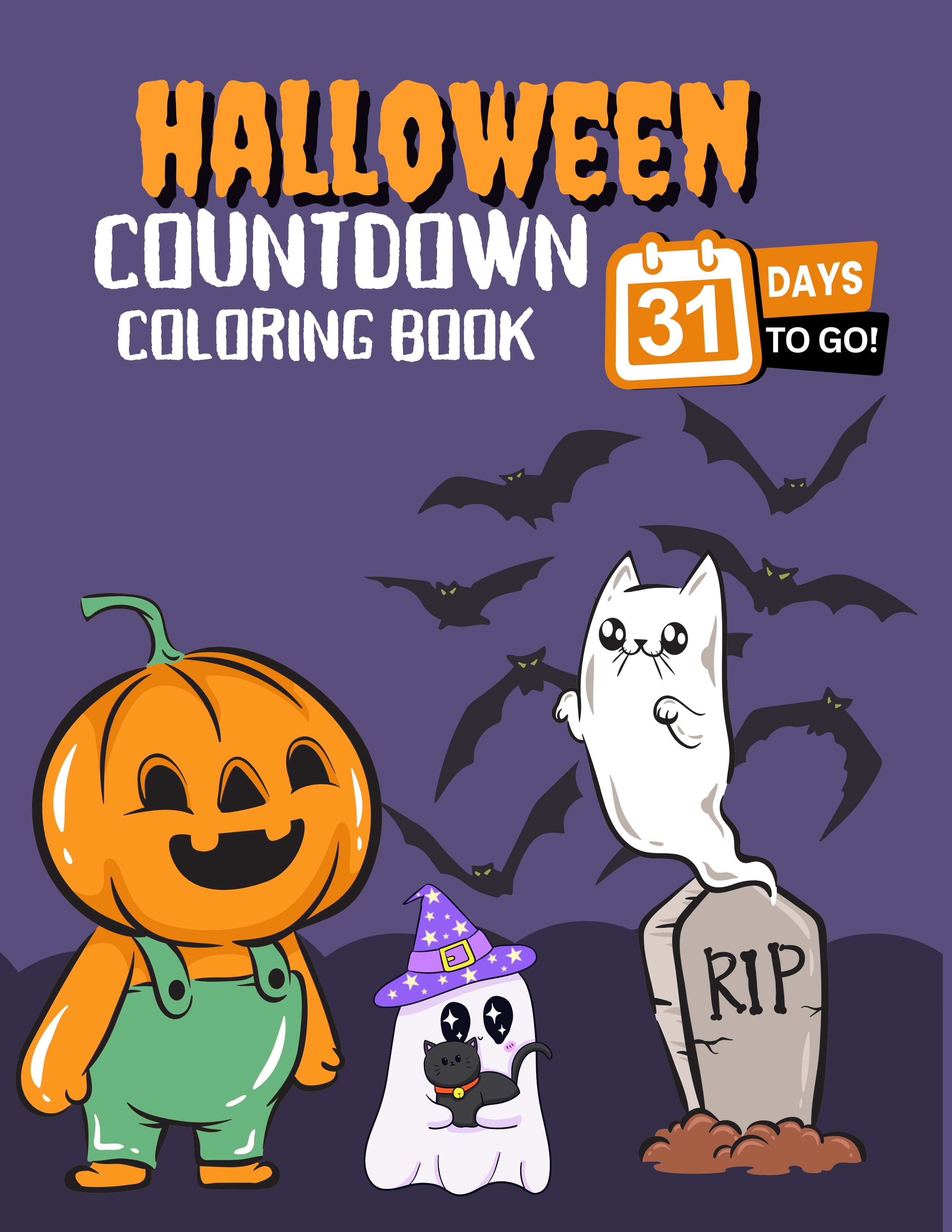 3 - 6 Years Old Phonics Halloween Coloring Book