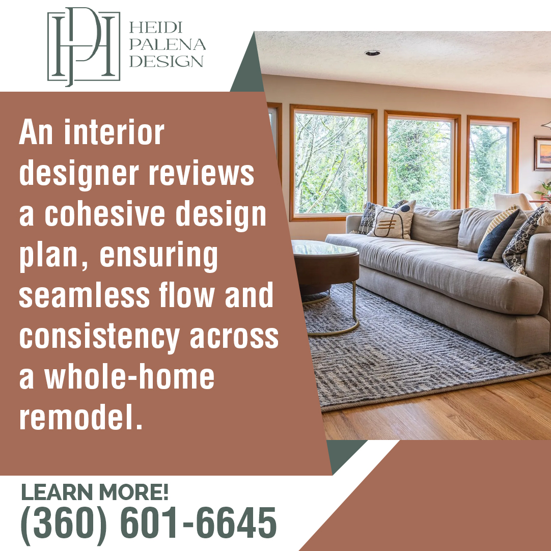 Heidi Palena Designs seamless flow and consistency across a whole home remodel. Heidi Palena Designs seamless flow and consistency across a whole home remodel.