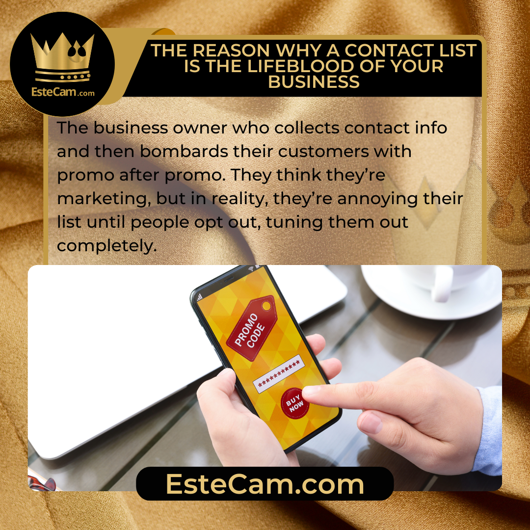 The Reason Why A Contact List Is the Lifeblood of Your Business The Reason Why A Contact List Is the Lifeblood of Your Business