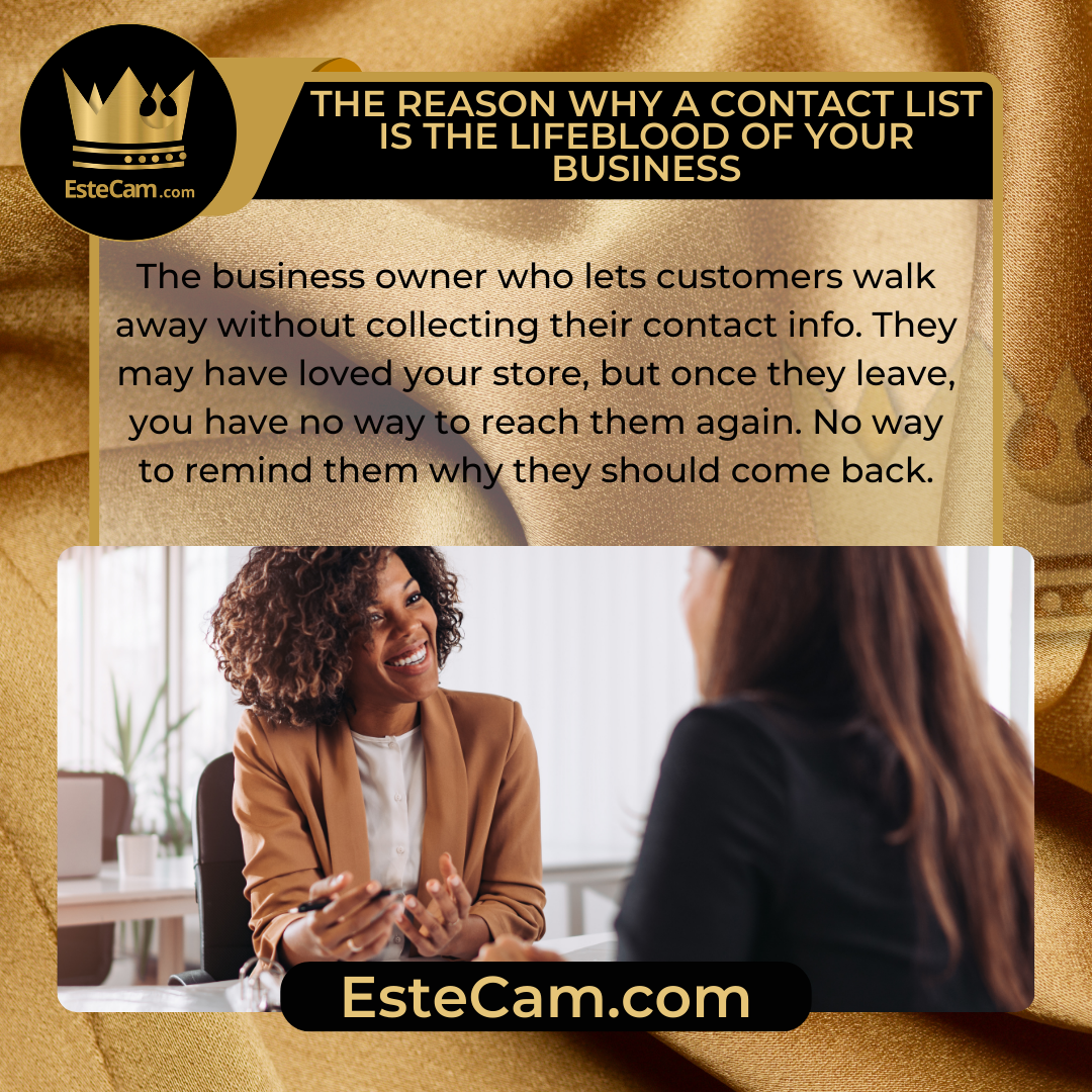 The Reason Why A Contact List Is the Lifeblood of Your Business The Reason Why A Contact List Is the Lifeblood of Your Business