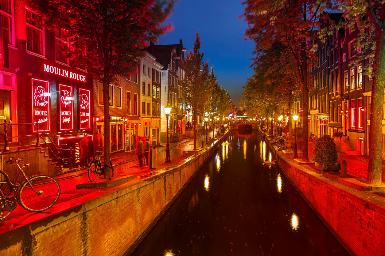 Drinking Beer And Window-Shopping… For Prostitutes Drinking Beer And Window-Shopping… For Prostitutes