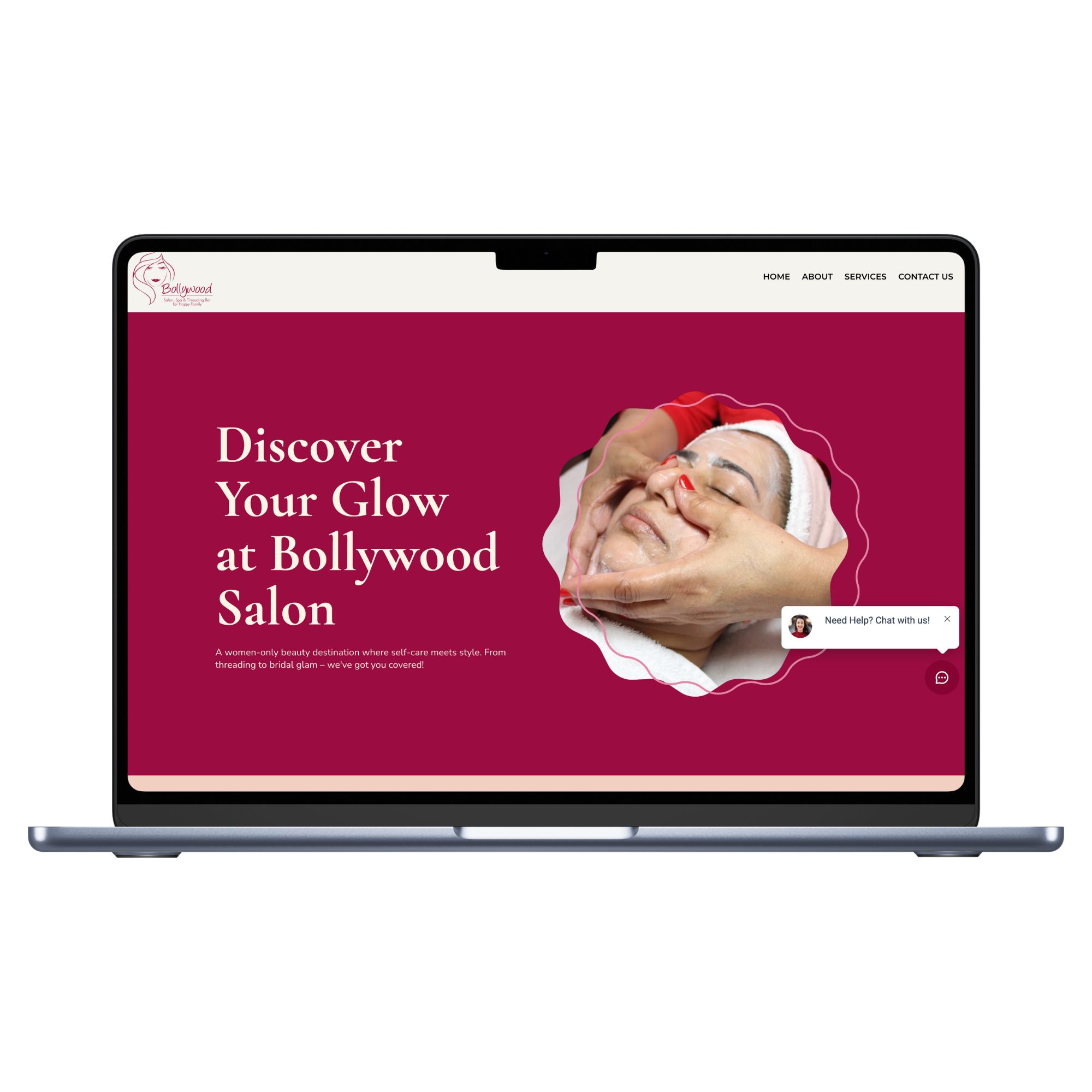 Bollywood salon improve digital presence by smarwebi Bollywood salon improve digital presence by smarwebi