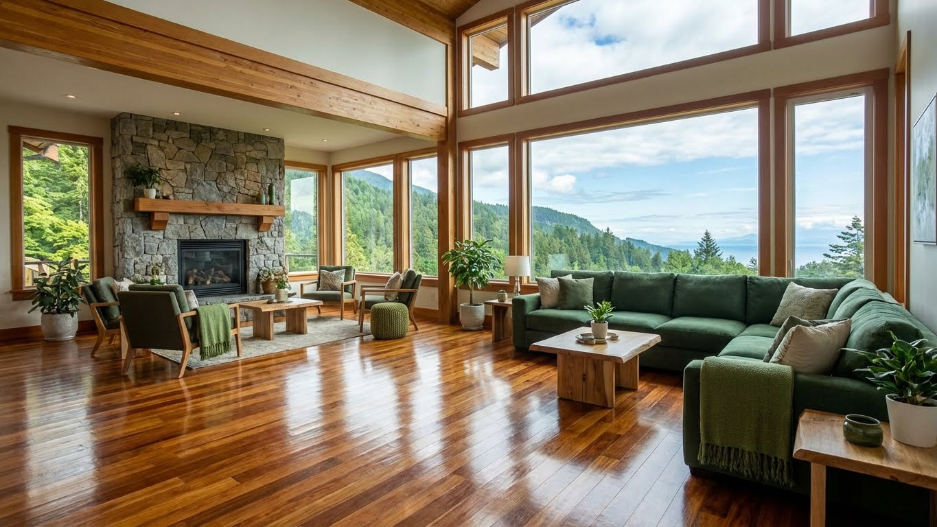 Pristine Hardwood Floor