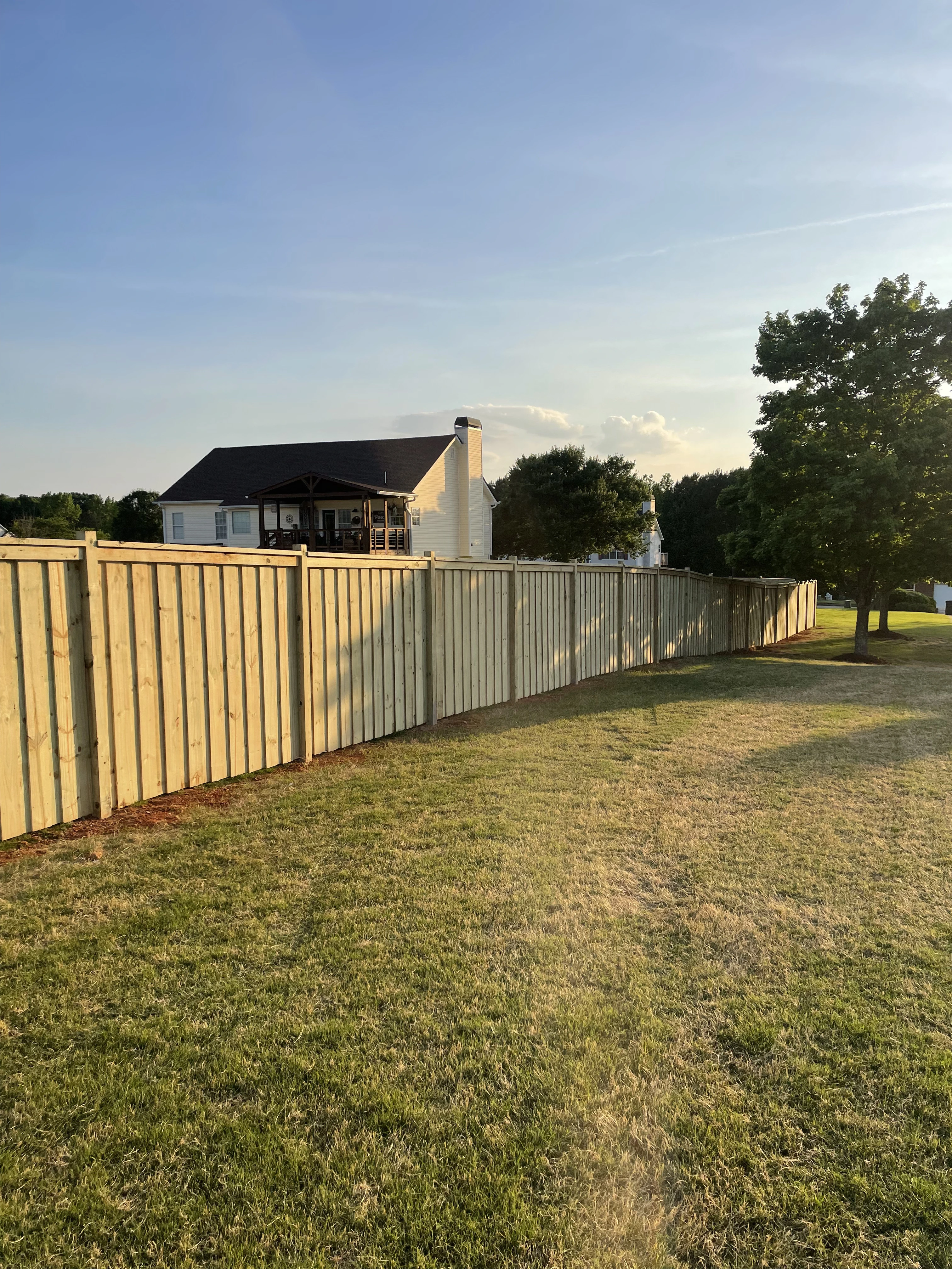 Wood Privacy Fence