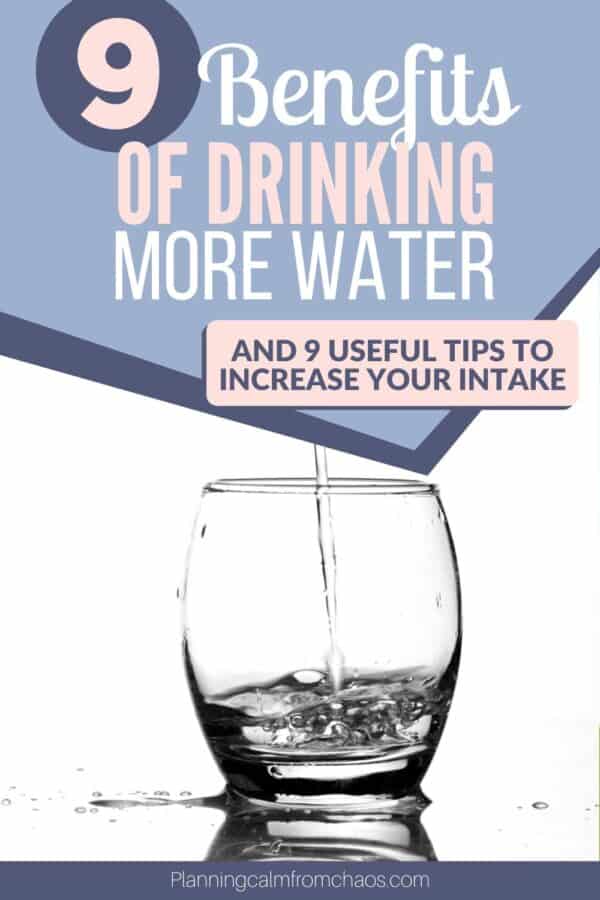 benefits of drinking water