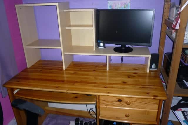 decluttering my desk