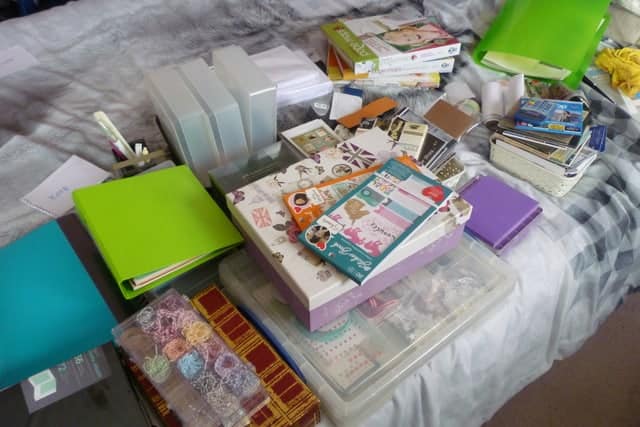 decluttering my desk