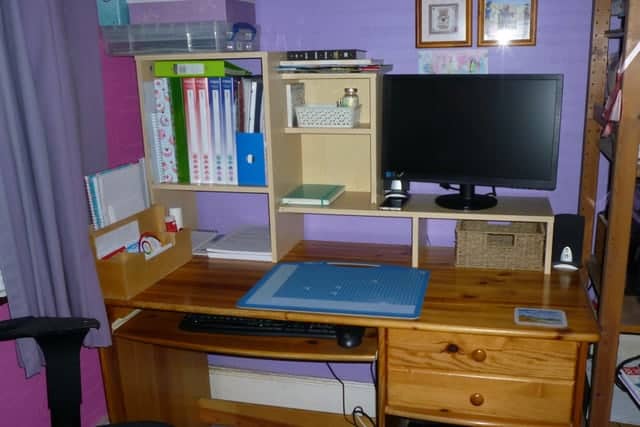 decluttering my desk