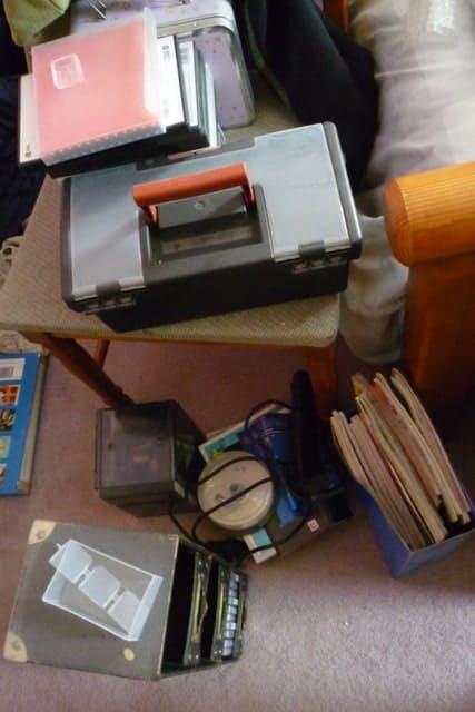 decluttering my desk