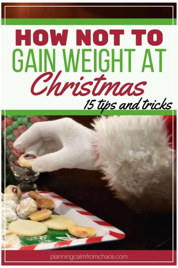 how not to gain weight over christmas