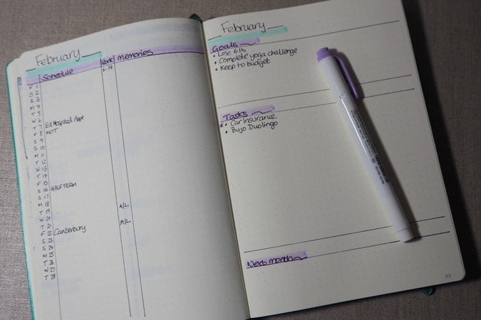 how to start a bullet journal