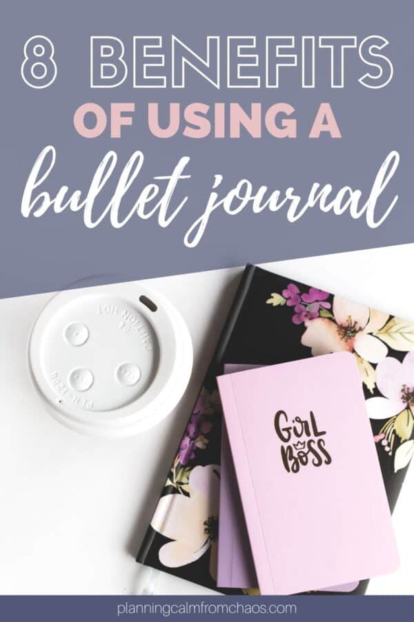 benefits of bullet journaling