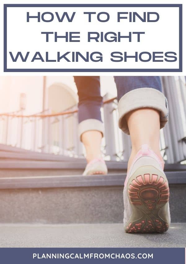 how to fine the right walking shoes