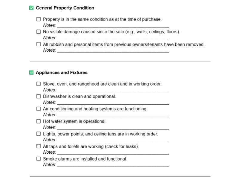 Property due diligence checklist for Australian investors