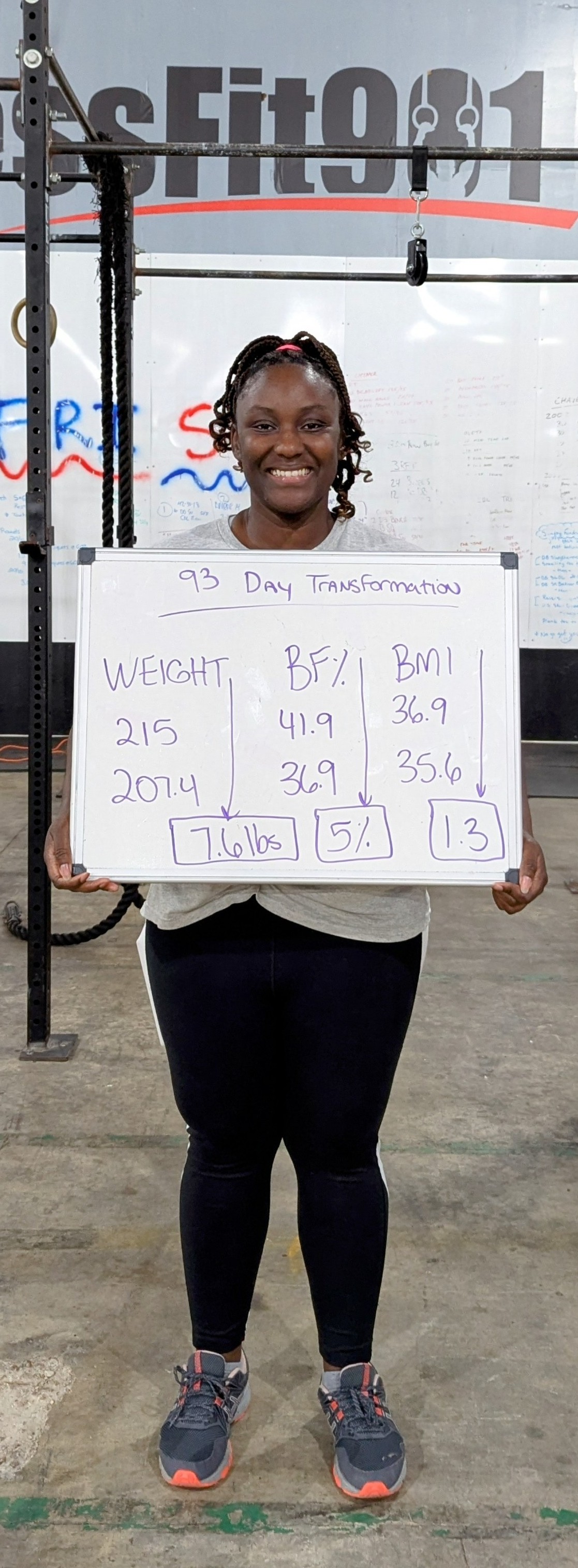 Candice 93 Day Transformation