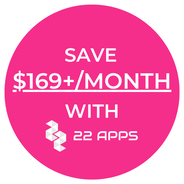 save $169 with 22apps