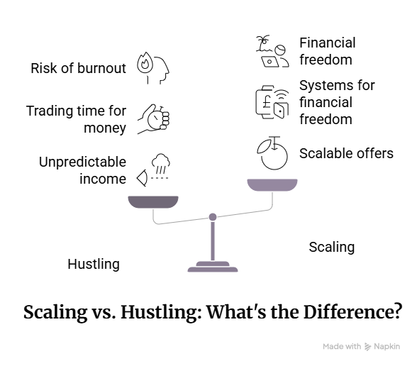 Scaling vs. Hustling Scaling vs. Hustling