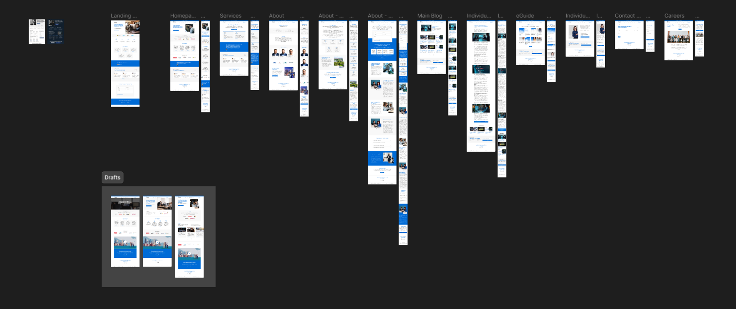 Panda Technology Full Website Design in Figma