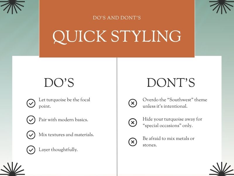 Quick Styling: Do's and Dont's Quick Styling: Do's and Dont's
