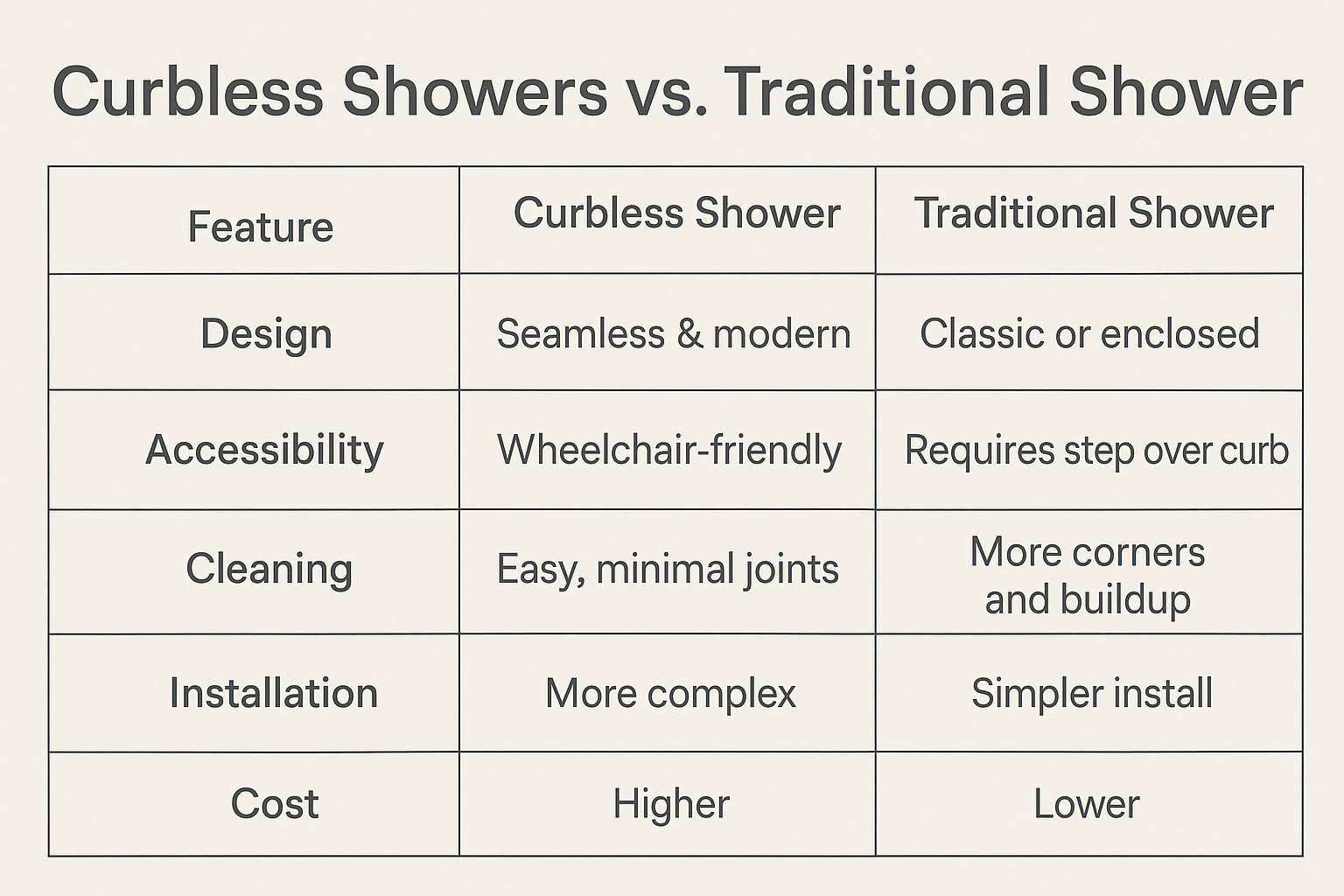 curbless vs curbed shower curbless vs curbed shower