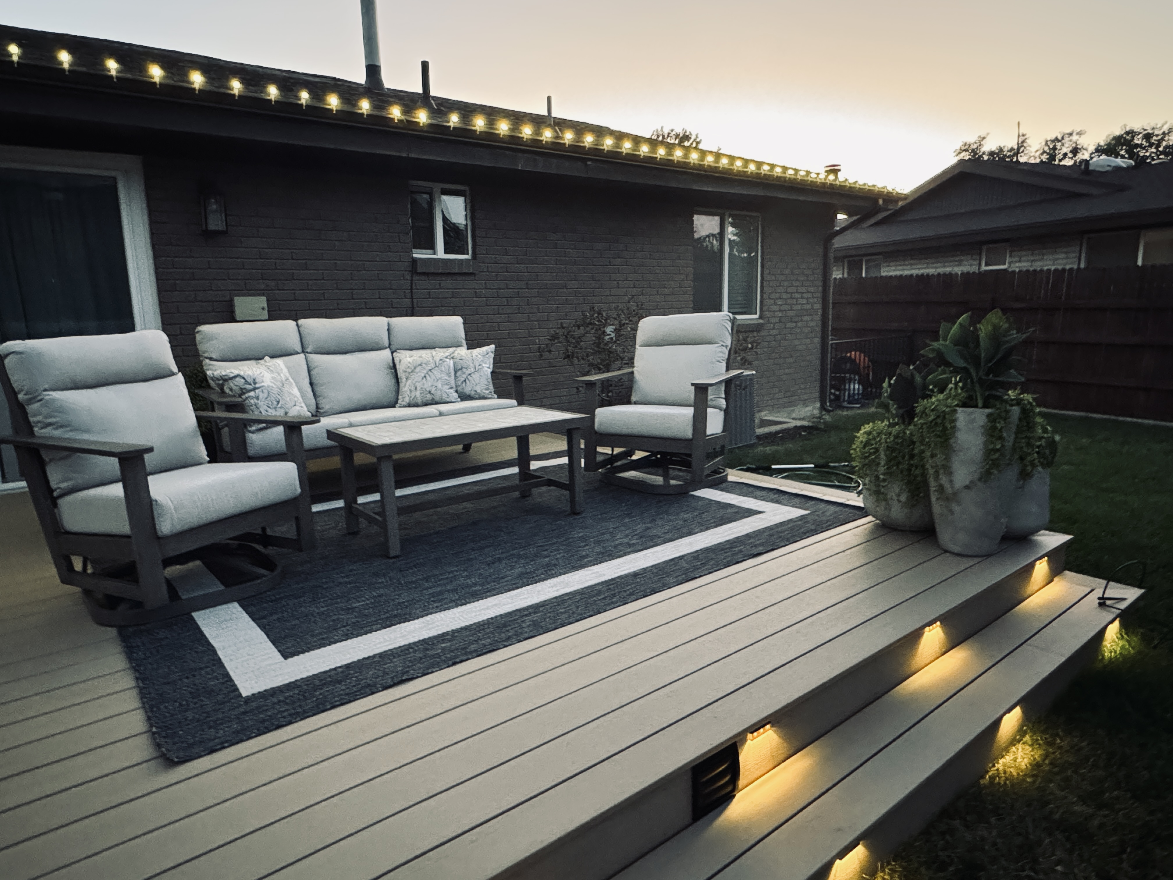 outdoor small deck space outdoor small deck space