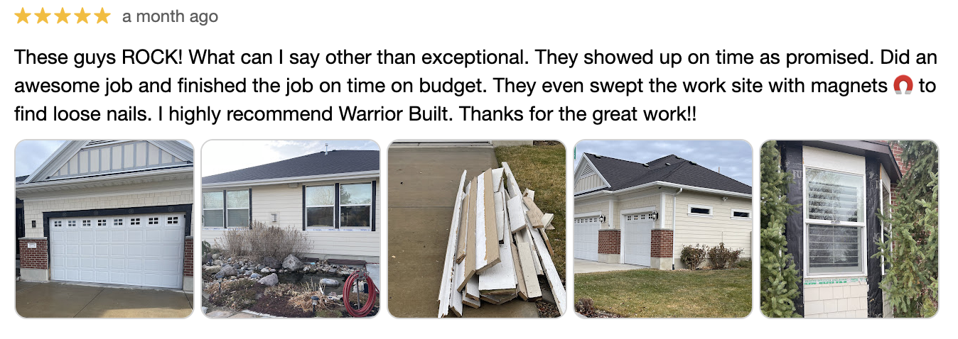 google review - 5 star google review - 5 star