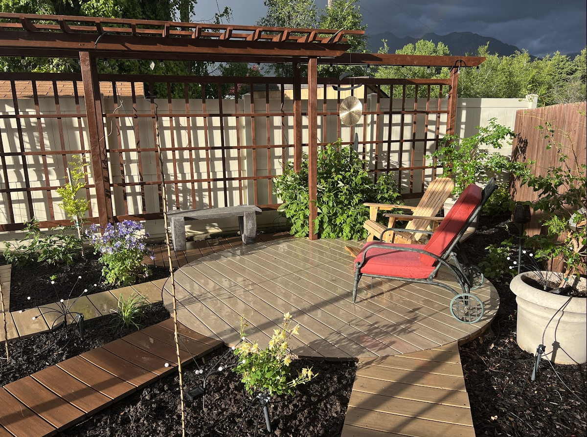 outdoor deck small space outdoor deck small space