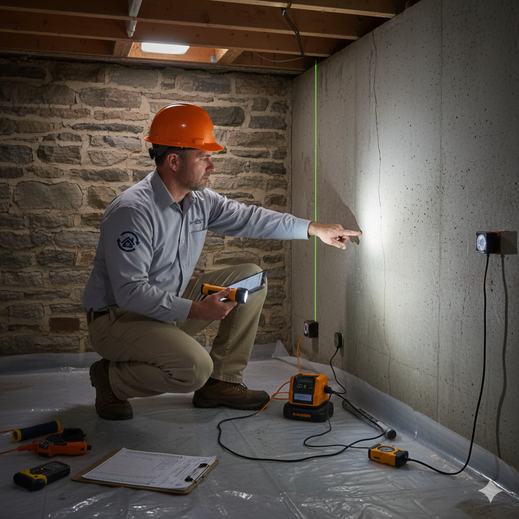 Professional structural foundation inspection service in Ann Arbor Michigan