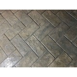 Finished Herringbone Slate Ann Arbor