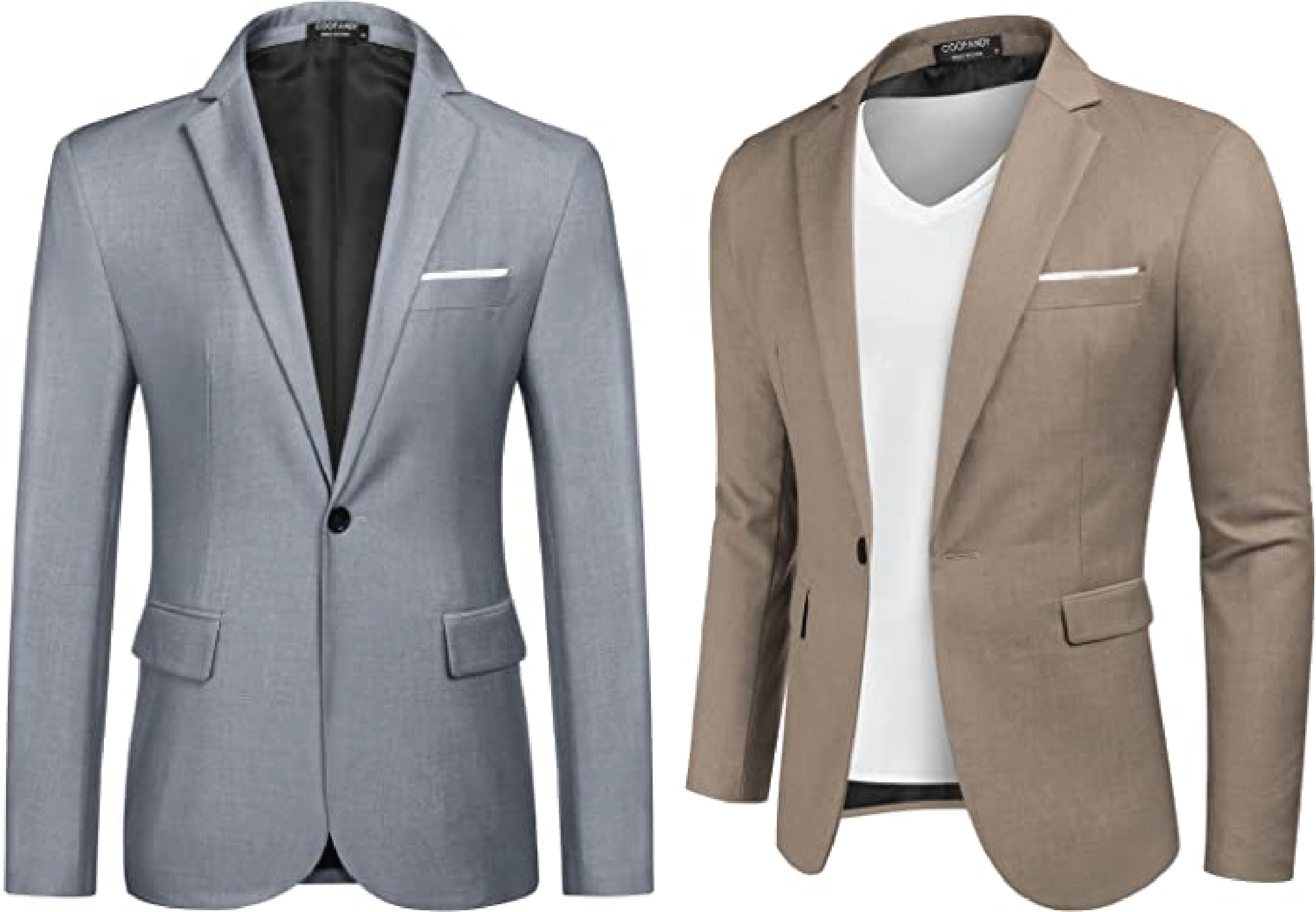 one button slim fit jacket