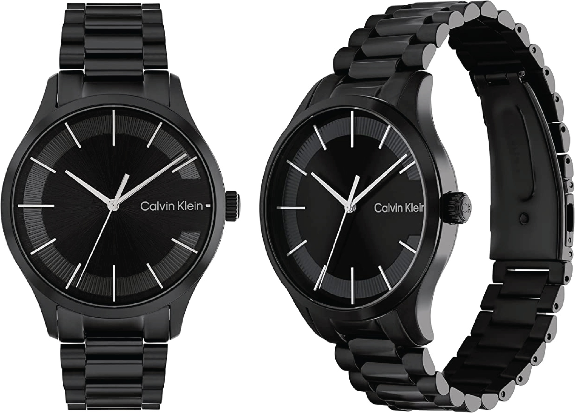 Calvin Klein Black Steel Watch