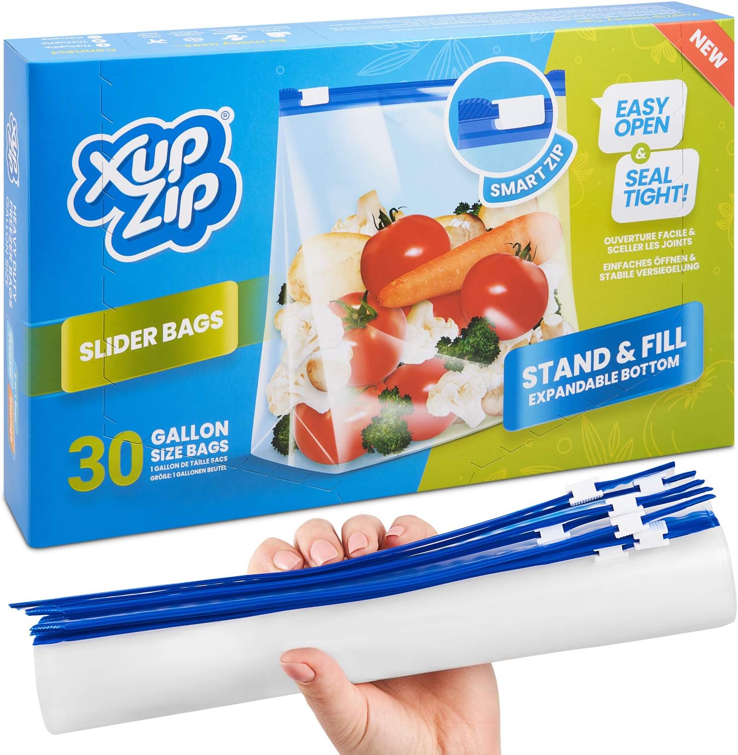ziplock bags for storing yarn