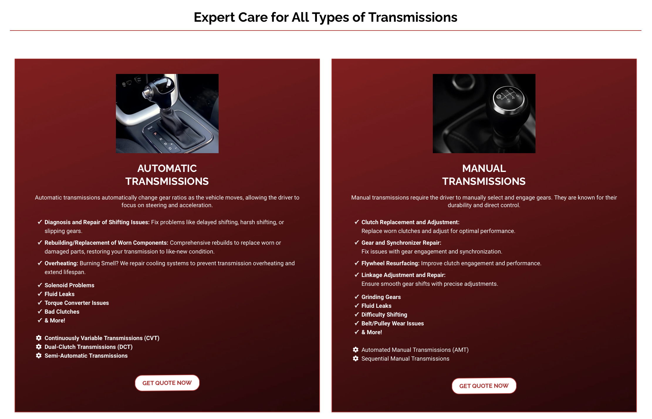 services tab for transmission client services tab for transmission client