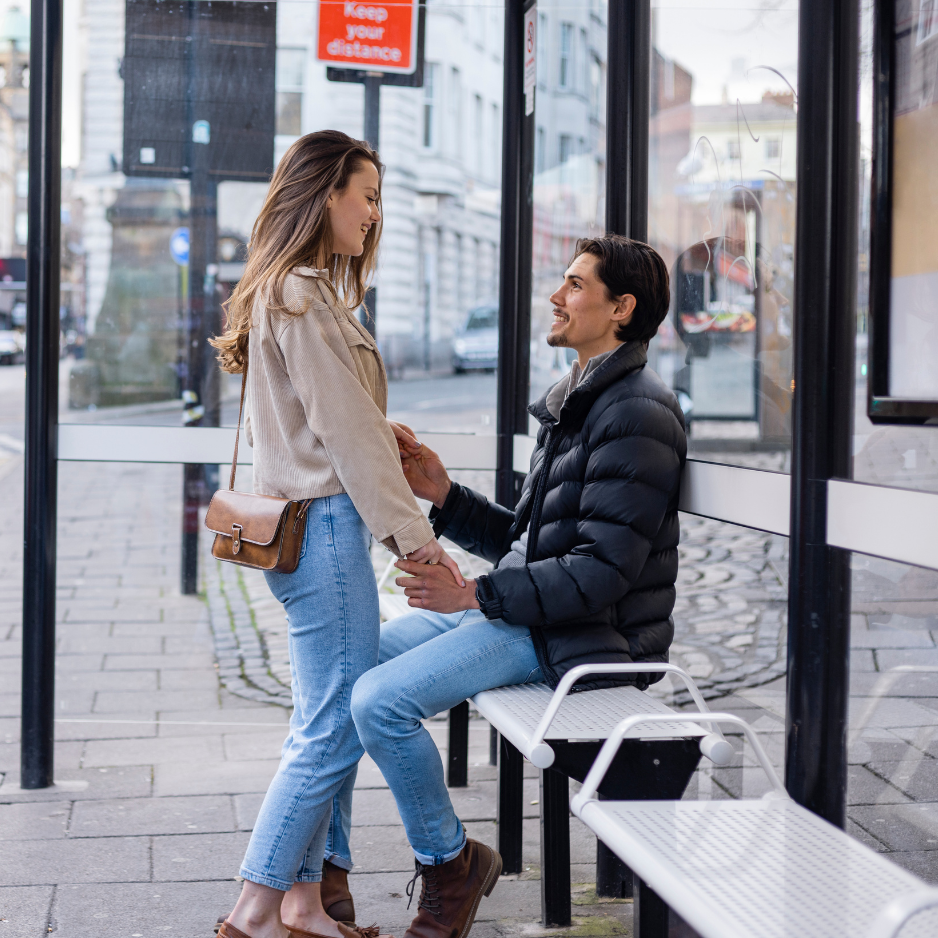 A Love Story That Began at the Bus Stop A Love Story That Began at the Bus Stop