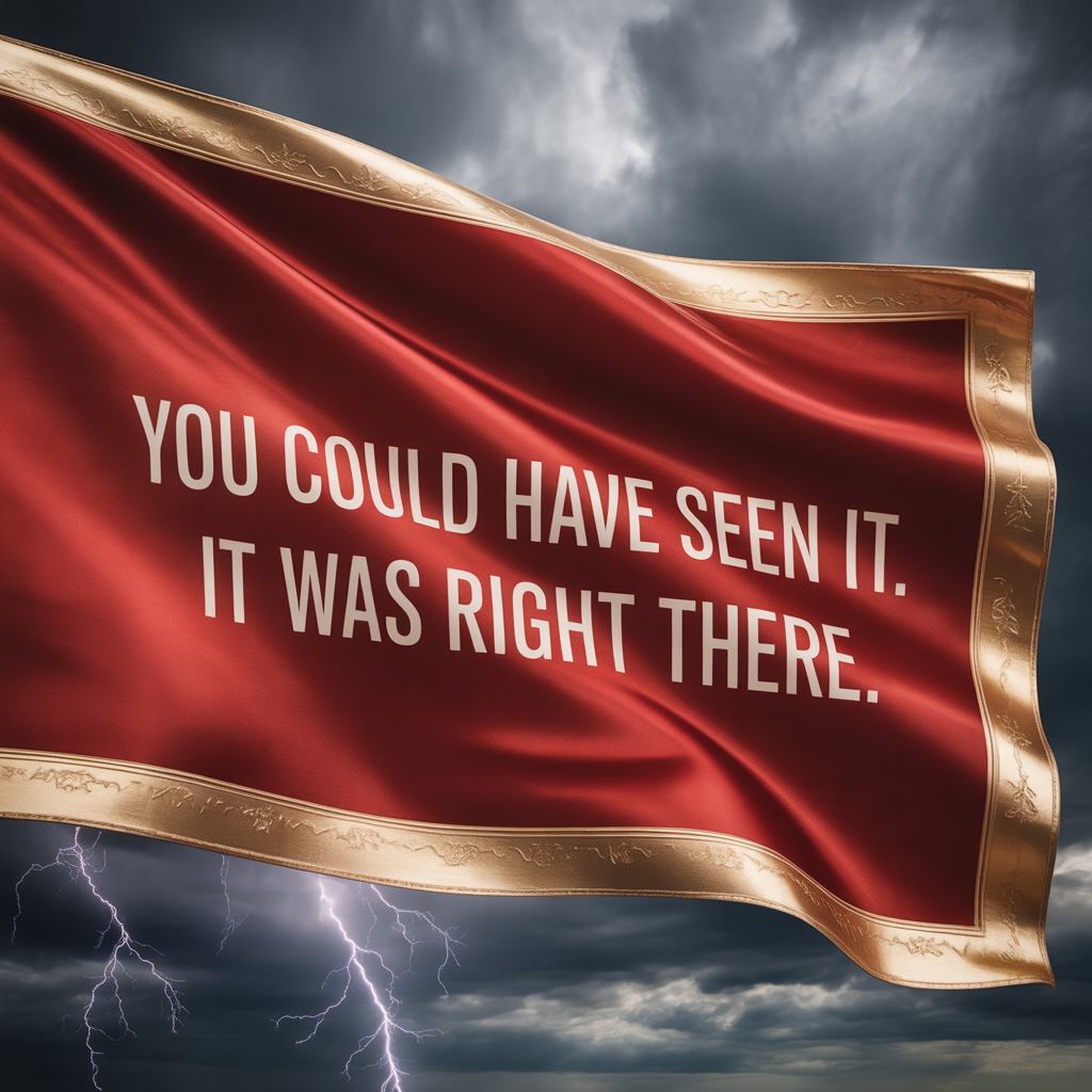 Red warning flags on paperwork representing missed signs of fraud Red warning flags on paperwork representing missed signs of fraud