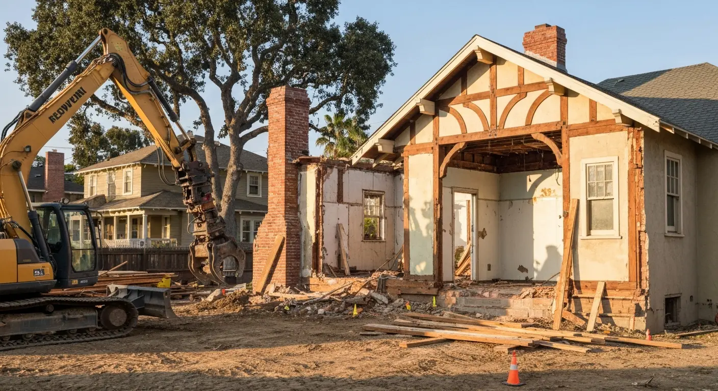 Residential demolition