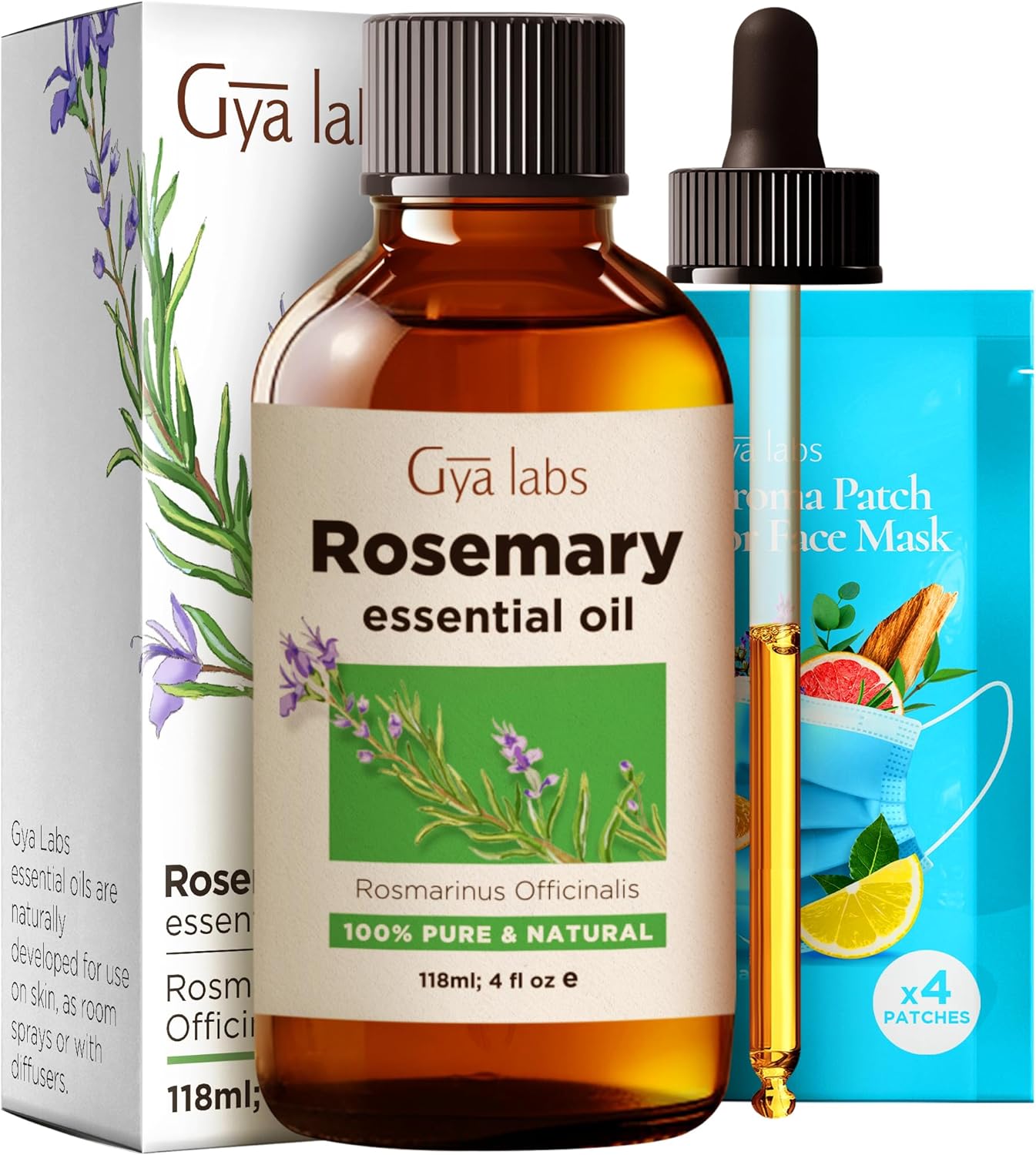 Gya Labs Rosemary Essential Oil Gya Labs Rosemary Essential Oil